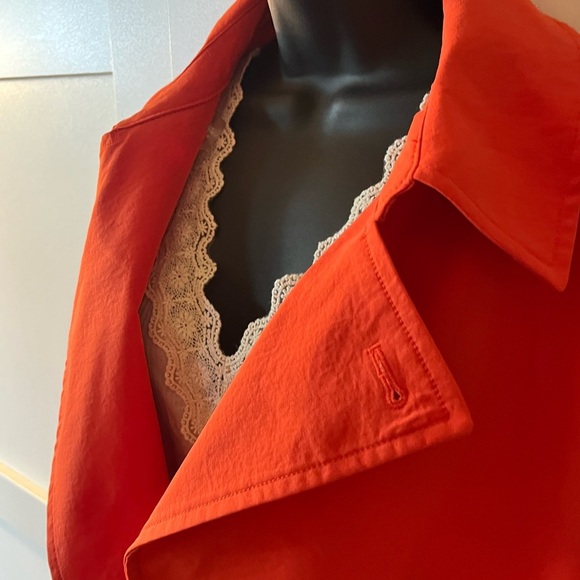 H&M Vibrant orange Trench Coat - Picture 5 of 5